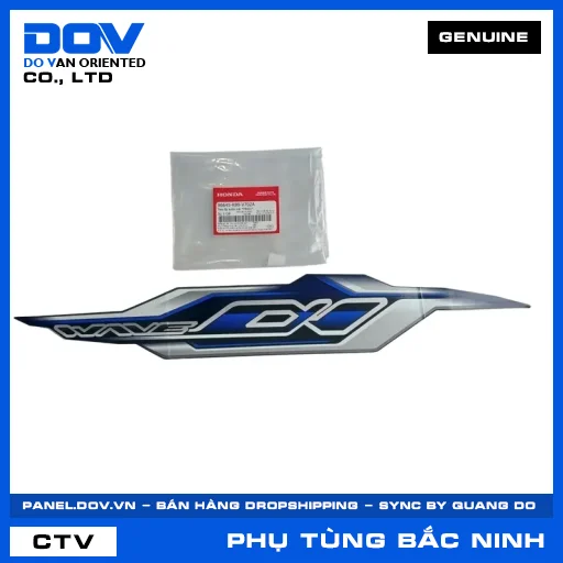 TEM ỐP SƯỜN TRÁI *PB421* WAVE ALPHA 110 — 86645K89V70ZA
