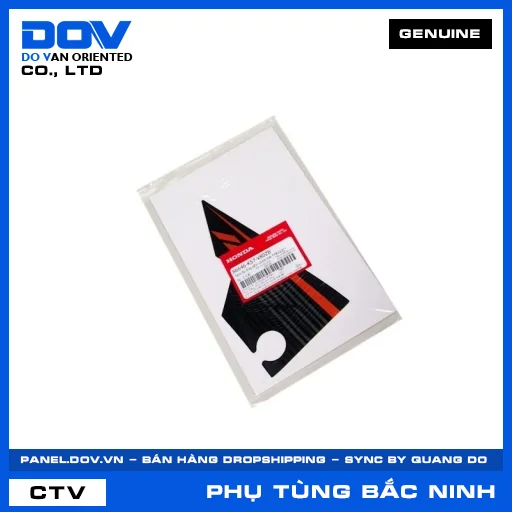 TEM ỐP ỐNG YẾM CHÍNH TRÁI *YR322C* — 86646K57V80ZB