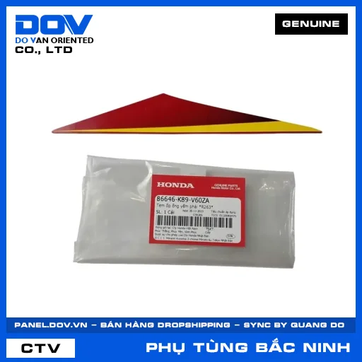 TEM ỐP ỐNG YẾM PHẢI *R263* WAVE ALPHA 110 — 86646K89V60ZA