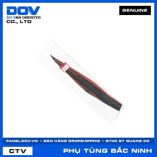 TEM DÁN ỐP SƯỜN PHẢI *YR322C* — 86647K57V80ZB