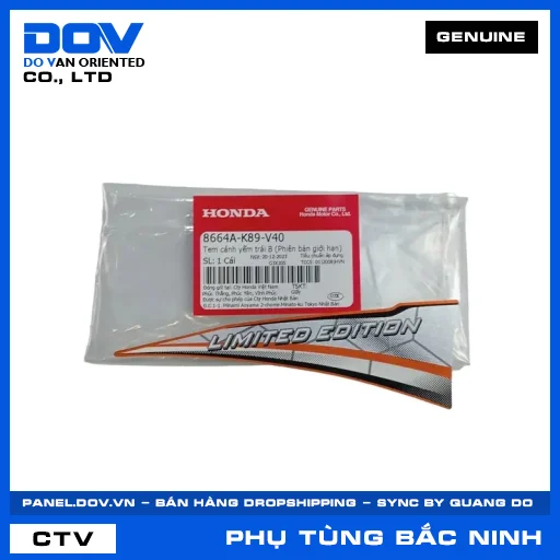 TEM CÁNH YẾM TRÁI B (PHIÊN BẢN GIỚI HẠN) — 8664AK89V40