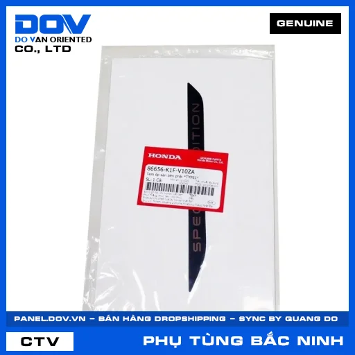 TEM ỐP SÀN BÊN PHẢI *TYPE1* AIR BLADE 125/150 — 86656K1FV10ZA