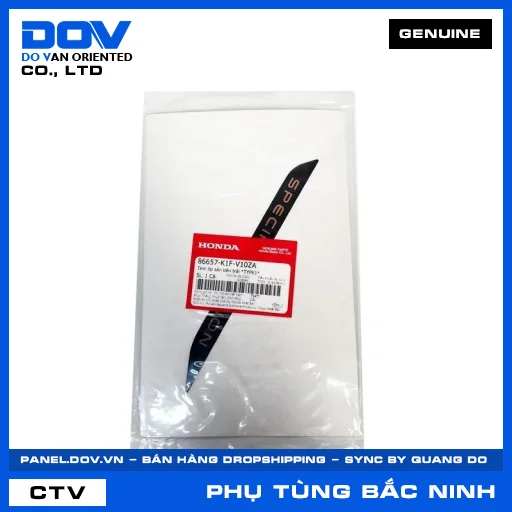 TEM ỐP SÀN BÊN TRÁI *TYPE1* AIR BLADE 125/150 — 86657K1FV10ZA