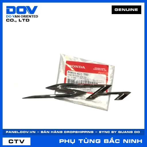 LOGO ỐP SƯỜN PHẢI SH SH 125/150 — 86831K01900