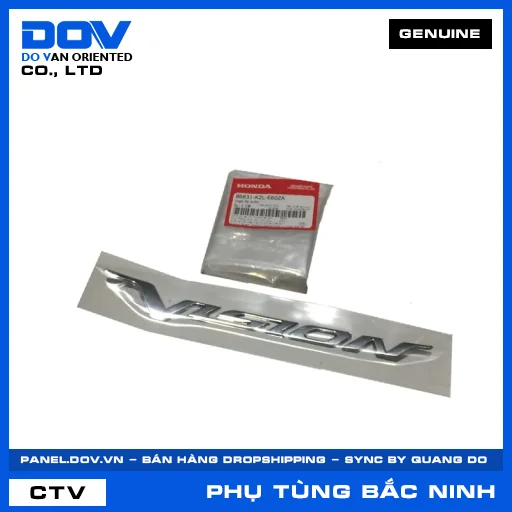 LOGO ỐP SƯỜN VISION 110 — 86831KZLE60ZA