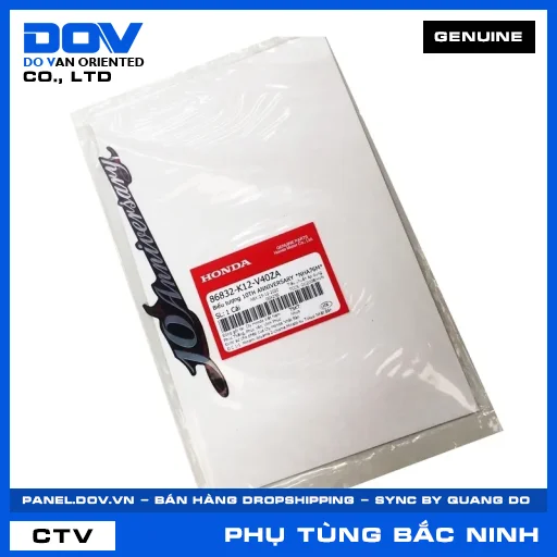 BIỂU TƯỢNG 10TH ANNIVERSARY *NHA76M* LEAD 125 — 86832K12V40ZA