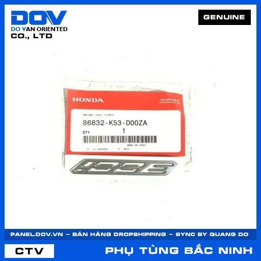 BIỂU TƯỢNG 300I *TYPE1* — 86832K53D00ZA