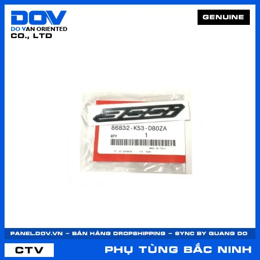 BIỂU TƯỢNG 300I *NH312* — 86832K53D80ZA