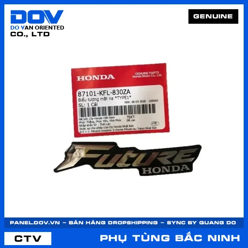 BIỂU TƯỢNG MẶT NẠ *TYPE1* — 87101KFL830ZA
