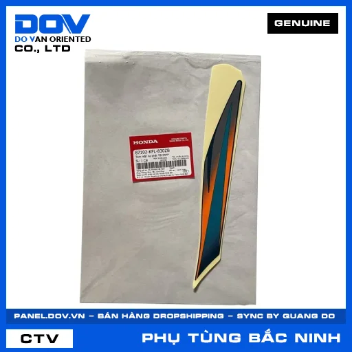 Tem mặt nạ phải *B154M* — 87102KFL830ZB