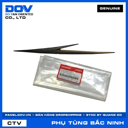 TEM ỐP ĐÈN FA TRƯỚC TRÁI *NHA6 AIR BLADE 110 — 87102KVGV20ZA