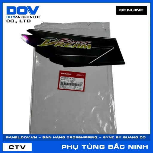 TEM CỐP XE PHẢI *R150CU* SUPER DREAM — 87103KFV670ZA