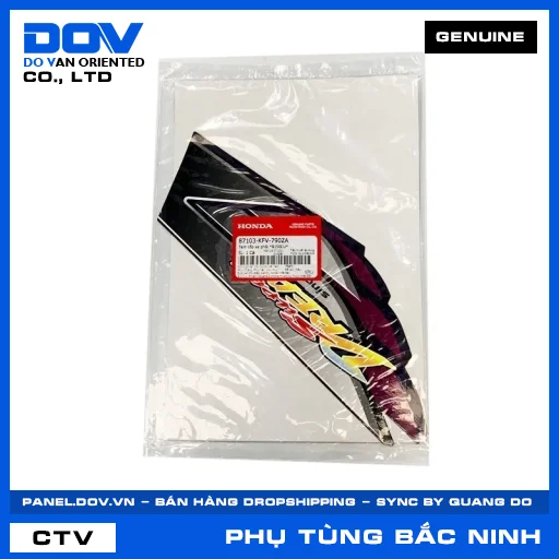 TEM CỐP XE PHẢI *R150CU* SUPER DREAM — 87103KFV790ZA