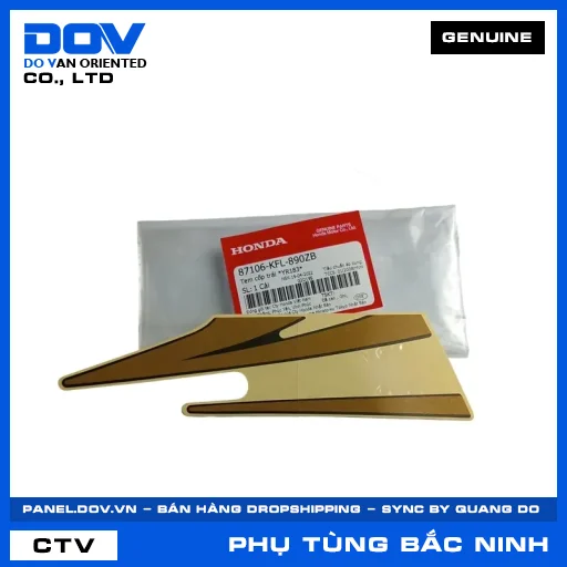 Tem cốp trái *YR183* — 87106KFL890ZB