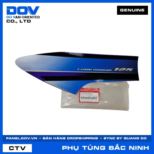 TEM A ỐP SƯỜN PHẢI*RP138M* FUTURE NEO — 87106KTM900ZD