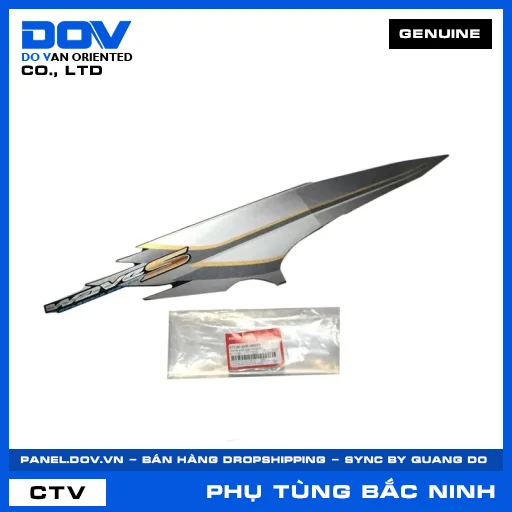 Tem ốp sườn phải *NHA69P* WAVE ALPHA — 87106KVR880ZA
