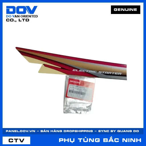 TEM CHẮN BÙN SAU PHẢI *R150CU* (dè) DREAM — 87107GBGB20ZD