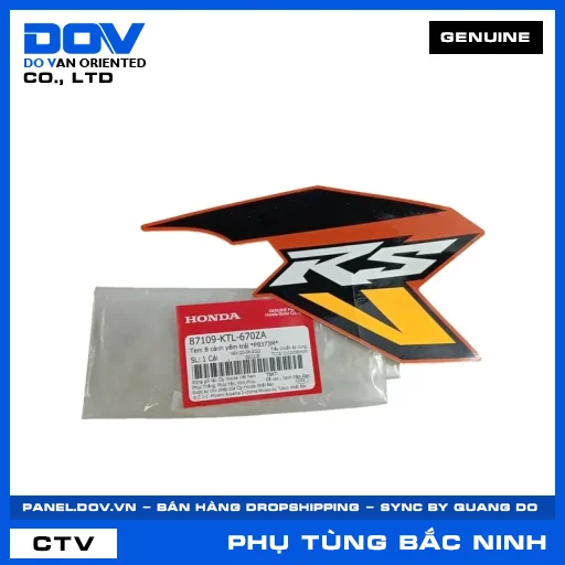 TEM B CÁNH YẾM TRÁI *PB373M* WAVE ALPHA — 87109KTL670ZA