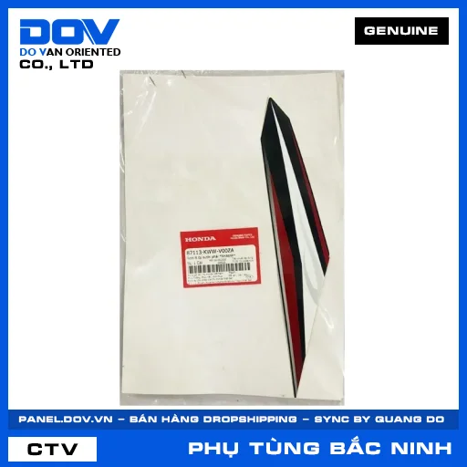TEM B ỐP SƯỜN PHẢI *NHA69P* WAVE RSX 110 — 87113KWWV00ZA