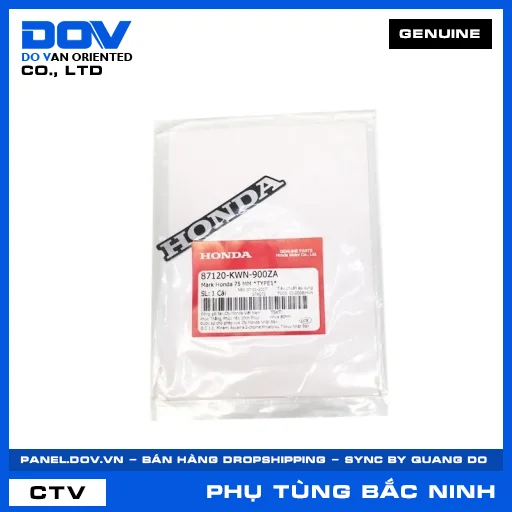 MARK HONDA 75 MM *NHA30* PCX — 87120KWN900ZA