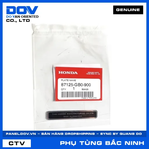 Tem sản phẩm CB300R, CB500F, CB500X, CB650R — 87125GB0900