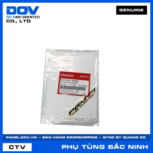 TEM CHỮ PGM FI *NHA96P* — 87127KYL900ZB