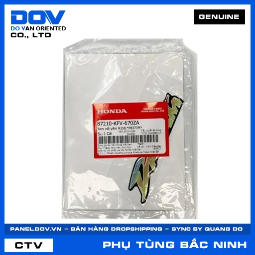 TEM NỔI YẾM R150,*PB373M* SUPER DREAM — 87210KFV670ZA