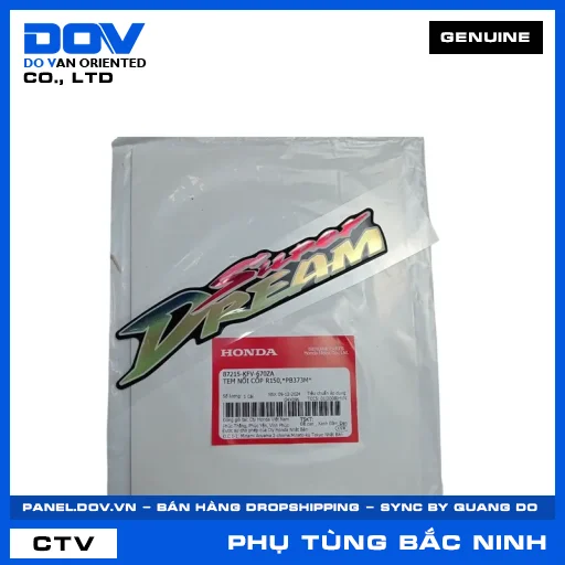 TEM NỔI CỐP R150,*PB373M* SUPER DREAM — 87215KFV670ZA