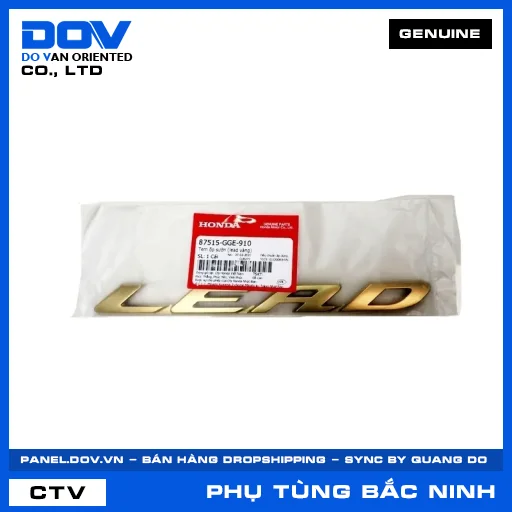 TEM ỐP SƯỜN (LEAD VÀNG) LEAD 110 — 87515GGE910