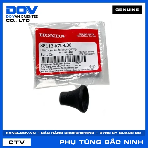 CHỤP CAO SU ỐC KHOÁ GƯƠNG (kiếng) SH MODE, VISION 110 — 88113KZLE00