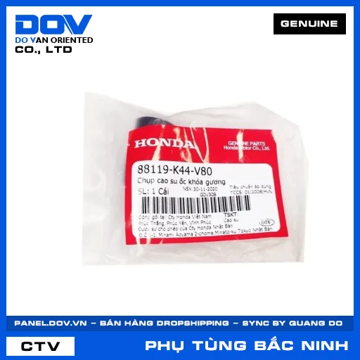 CHỤP CAO SU ỐC KHÓA GƯƠNG (kiếng) VISION 110 — 88119K44V80