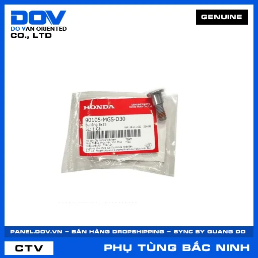 BU LÔNG 8X25 CB500F, CB500X, CB650R, CBR500R — 90105MGSD30