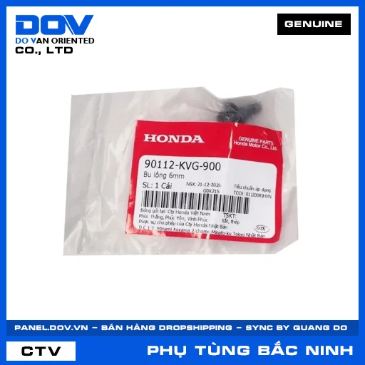 BU LÔNG 6MM AIR BLADE 110, AIR BLADE 125, AIR BLADE 125/150, AIR BLADE 125/160 — 90112KVG900