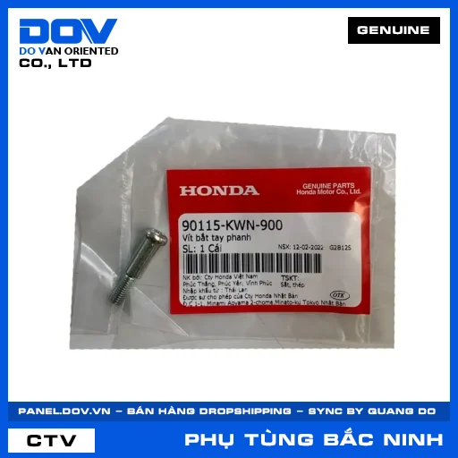 VÍT BẮT TAY PHANH (tay thắng) AIR BLADE 110, AIR BLADE 125, AIR BLADE 125/150, AIR BLADE 125/160 — 90115KWN900