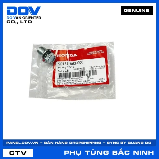 BU LÔNG 12X15 AIR BLADE 110, AIR BLADE 125, AIR BLADE 125/150, AIR BLADE 125/160 — 90131883000