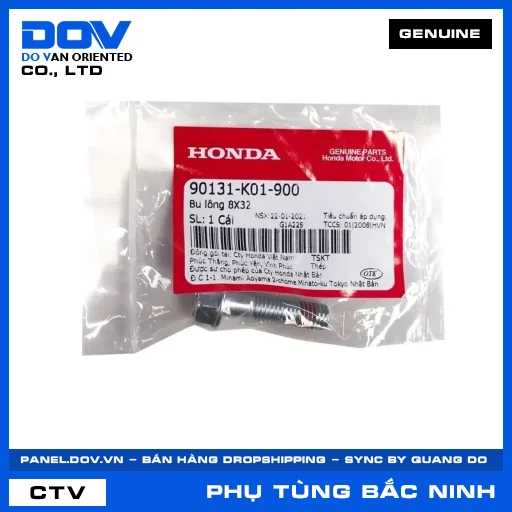 Bu lông 8X32 SH 125/150, SH MODE, VISION 110 — 90131K01900