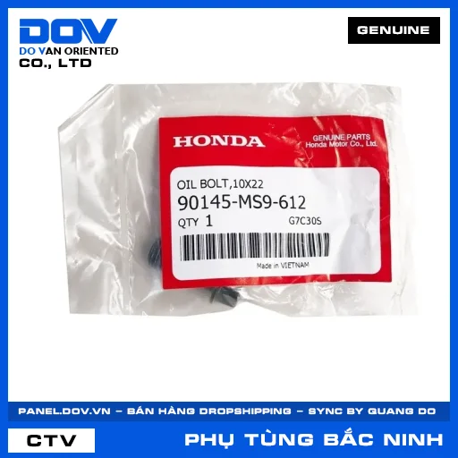 CHỐT DẦU 10X22 ADV350, CB1000R, CB250 NIGHTHAWK, CB300R — 90145MS9612