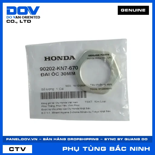 ĐAI ỐC 30MM AIR BLADE 110, AIR BLADE 125, AIR BLADE 125/150, AIR BLADE 125/160 — 90202KN7670