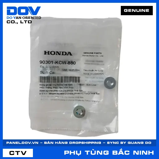 ĐAI ỐC U 6MM WAVE ALPHA — 90301KCW880