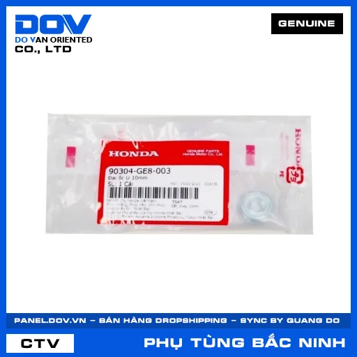 ĐAI ỐC U 10MM CB250 NIGHTHAWK, CB500X, GOLDWING, NX500 — 90304GE8003