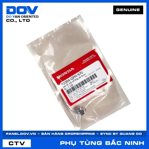 ĐAI ỐC MŨ CỔ ỐNG XẢ 6MM (pô) LEAD 110 — 90304GFM970