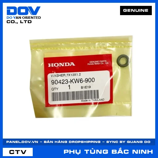 VÒNG ĐỆM 7X13X1.2 CB150R, CB300R, CBR150R, REBEL 300 — 90423KW6900
