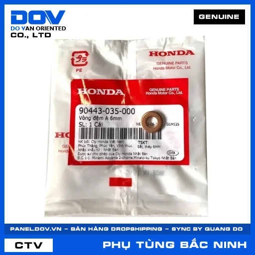VÒNG ĐỆM A 6MM — 90443035000
