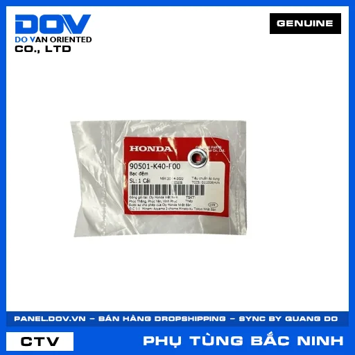 BẠC ĐỆM PCX, PCX 125/150, PCX 160, SH 125/150 — 90501K40F00