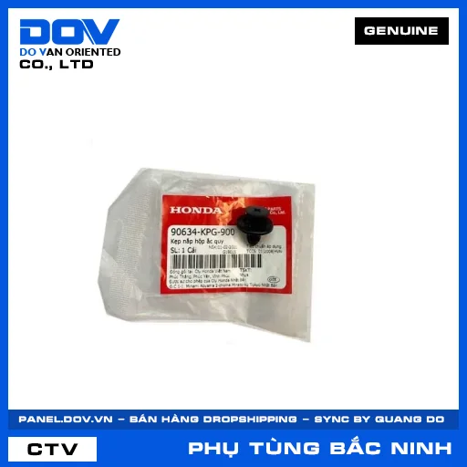 KẸP NẮP HỘP ẮC QUY (bình điện) FUTURE 125, PCX, WAVE 100, WAVE ALPHA — 90634KPG900
