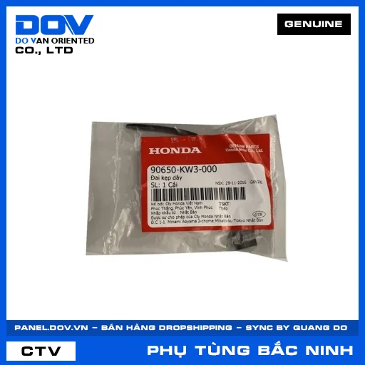 ĐAI KẸP DÂY AIR BLADE 110, MSX 125 — 90650KW3000