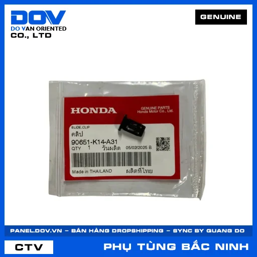 CHỐT TRƯỢT ADV350, CB150R, CB300R, CB350 H'NESS — 90651K14A31