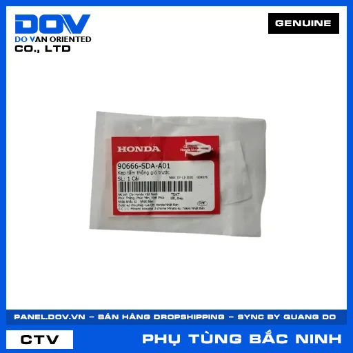 KẸP BẤM AIR BLADE 110, CB500X, FUTURE 125, GOLDWING — 90666SDAA01