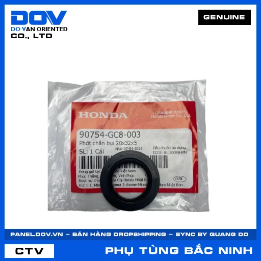 PHỚT CHẮN BỤI 20X32X5 SH 125/150, SH 125/160 — 90754GC8003