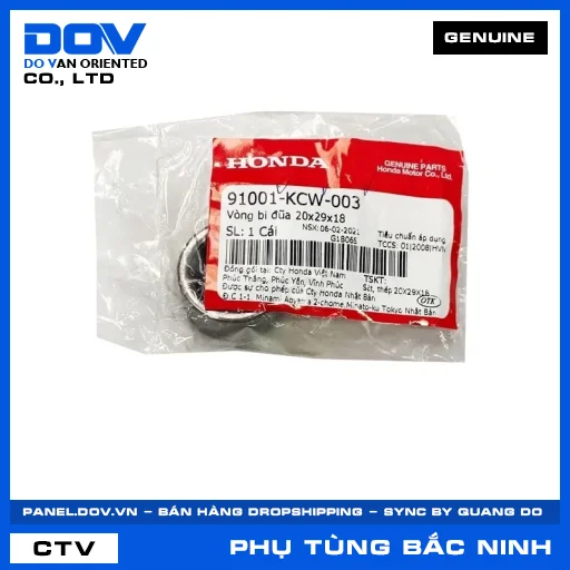 Vòng bi đũa 20x29x18 AIR BLADE 110, AIR BLADE 125, AIR BLADE 125/150, AIR BLADE 125/160 — 91001KCW003